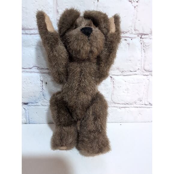 Boyd's Brown Bear Plush 5 points articulation 6" tall The Archive Series #1364 - Picture 5 of 8